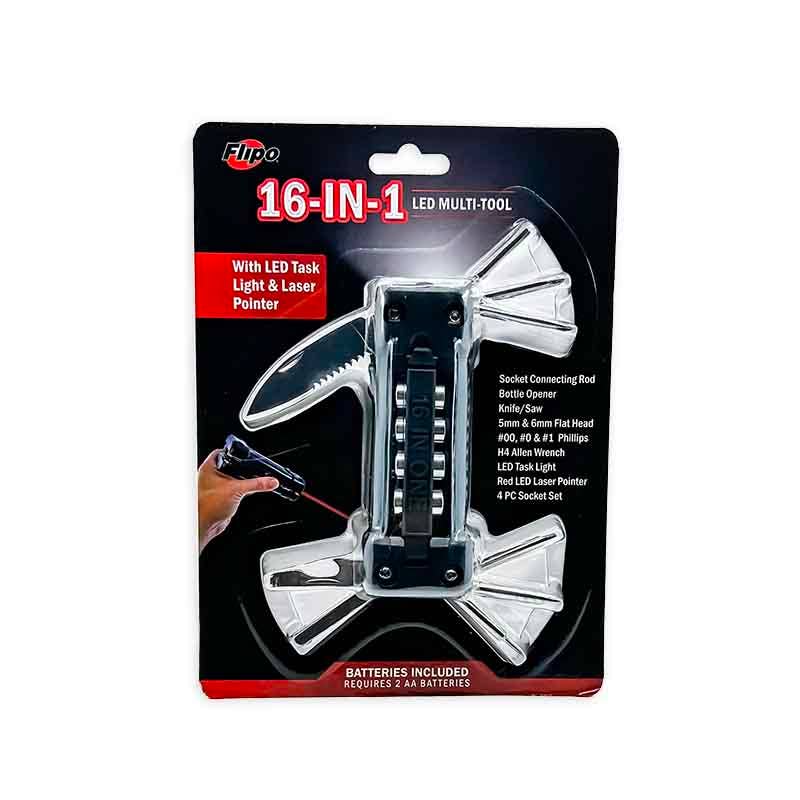 Flipo Group, Ltd. – wholesale Handy tool – 16-In-1 Multi-Tool 6-PC. Display6