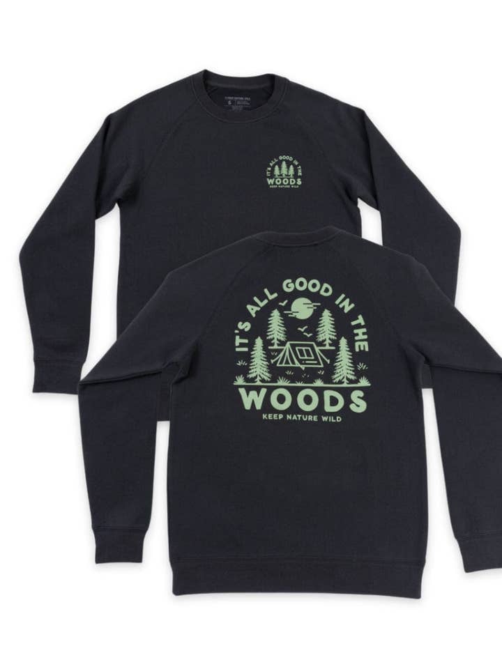 Jersey unisex Good in the Woods | Coal para venta al por mayor de Keep Nature Wild