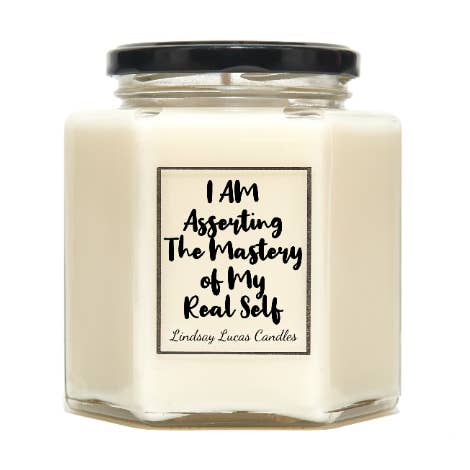 Law Of Attraction Scented Candle for wholesale by Lindsay Lucas Candles