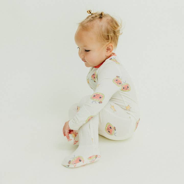 Copper Pearl - Wholesale Sleepsuit - Baby - Zip-Up Footie Pajama - CoComelon4