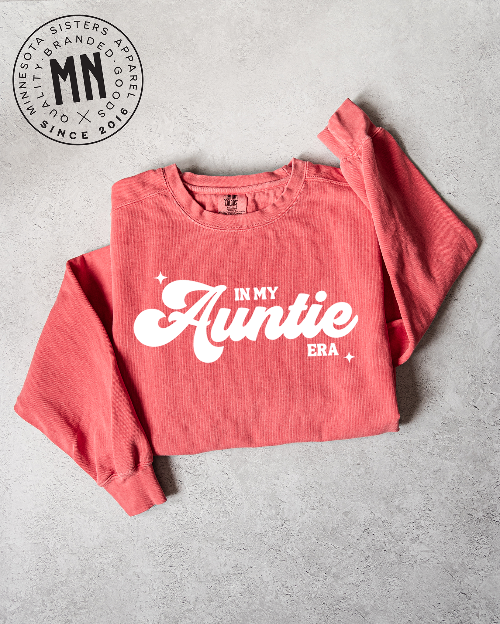 Minnesota Sisters - Wholesale Graphic Sweatshirt - Women's - In My Auntie Era Crewneck4