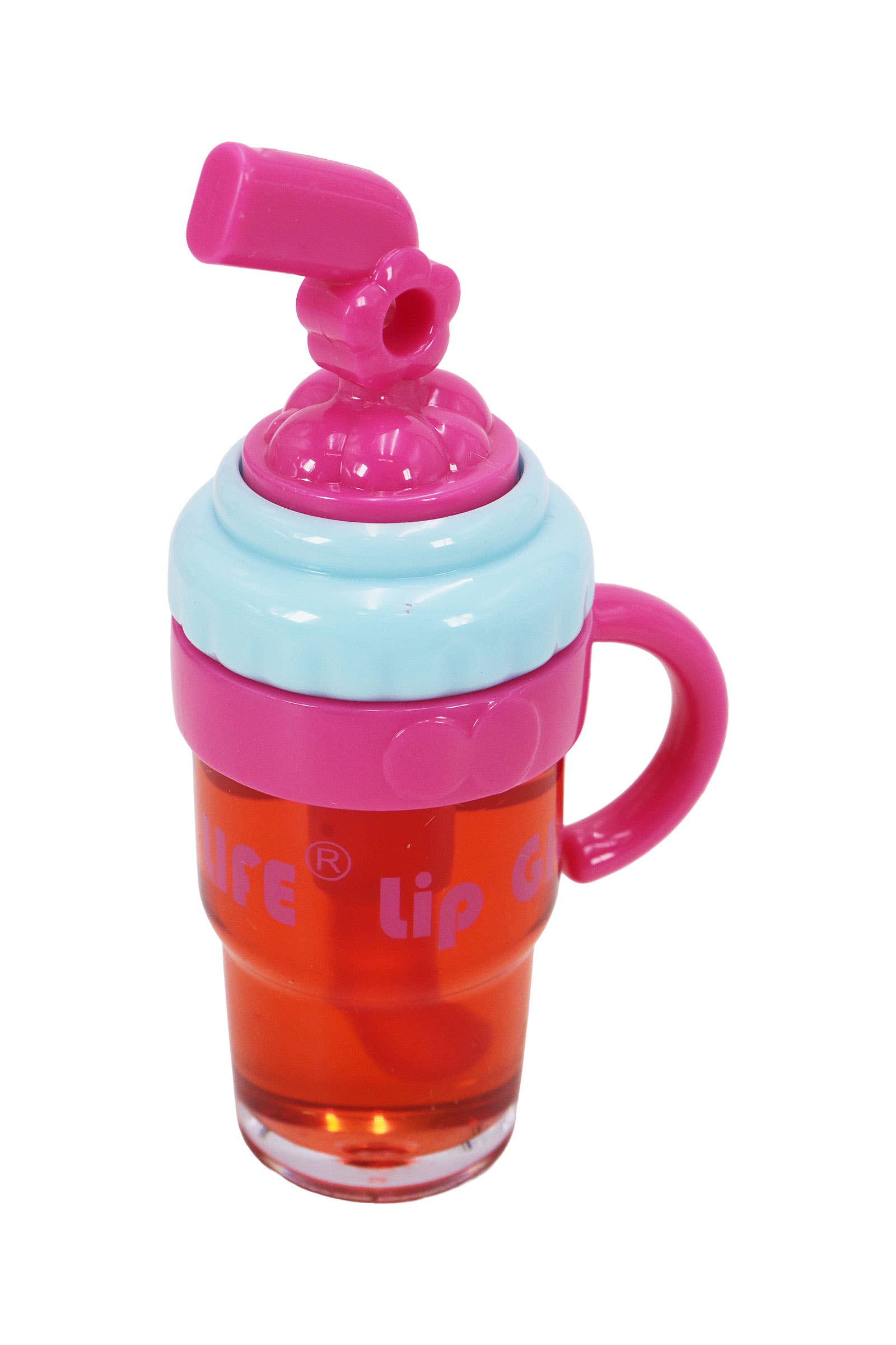 ASSORTED Mini Tumbler Bubble Cup Lip Gloss - 24 Pcs for wholesale on Faire7