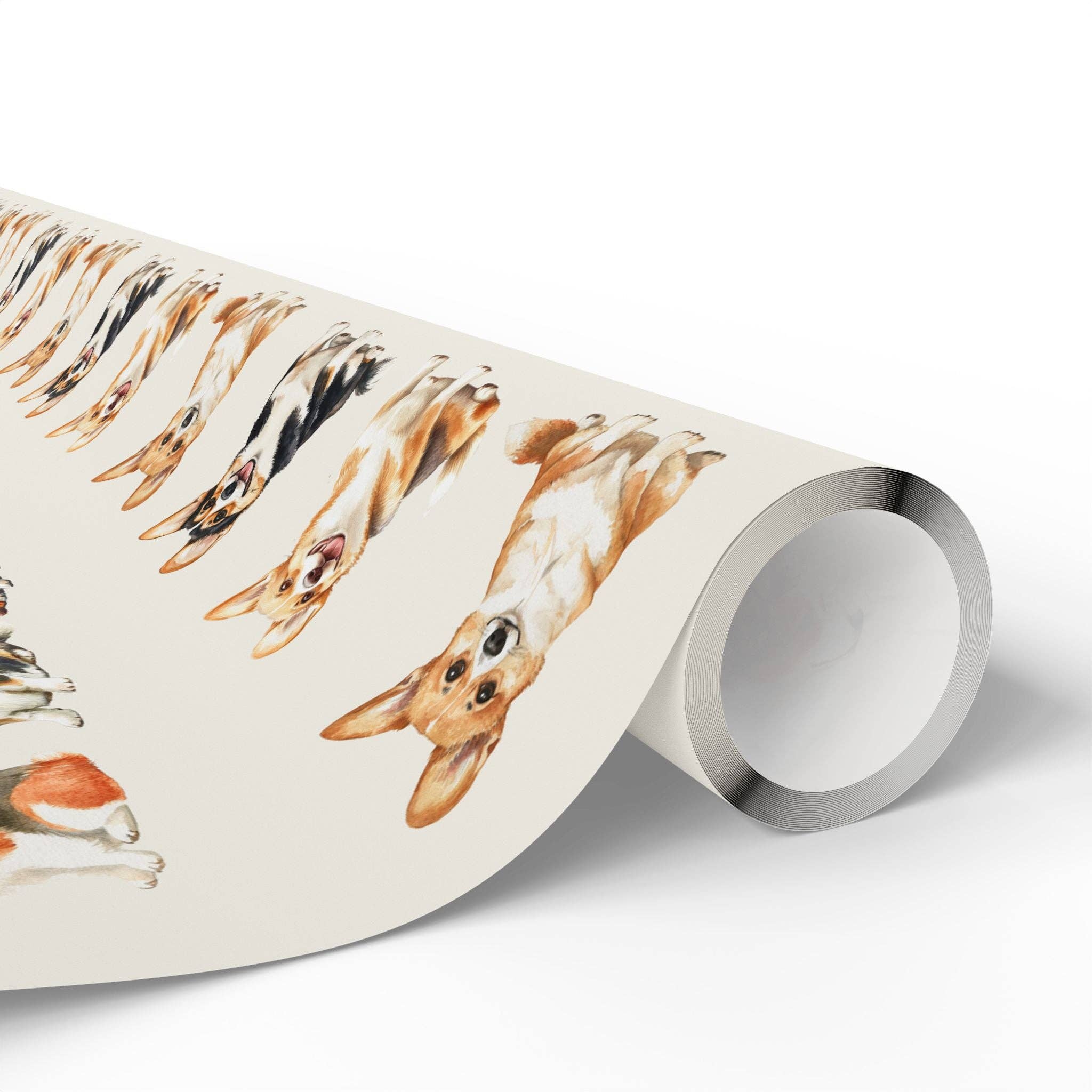 Lokipawz - Wholesale Wrapping Paper Roll - Corgi Wrapping Paper Rolls18