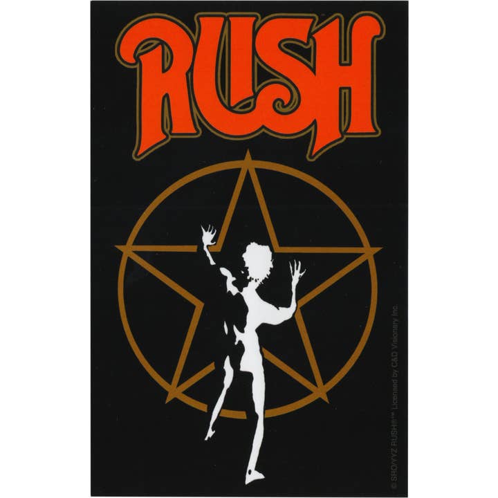 Square Deal Recordings & Supplies - Wholesale Sticker - Sticker - Rush - Starman With Logo