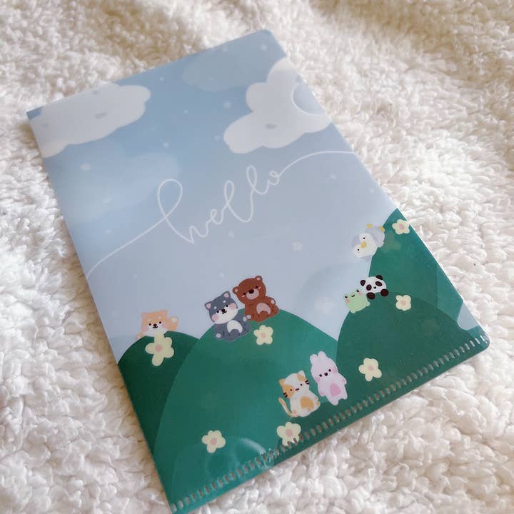 Paperkumaco - Wholesale Folders - PKCSQUAD Sunny Day Hillside File Folder3