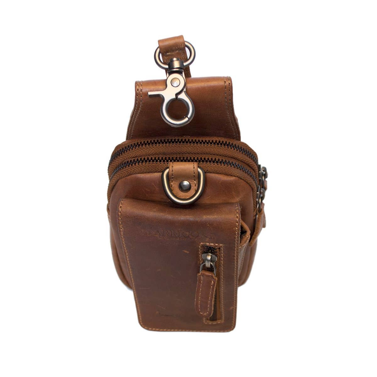 Arrigo - Wholesale Belt Bag - Unisex - Arrigo - Belt Pouch - Fanny Pack - Festival Pouch - Leather16