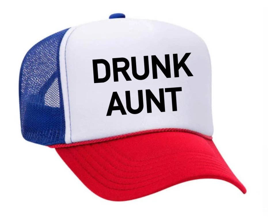 Inappropriate Trucker Hats - Wholesale Trucker Hat - Women's - Drunk Aunt Trucker Hat28
