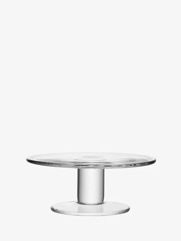 Klara Cakestand (low) 24cm Clear for wholesale by LSA International
