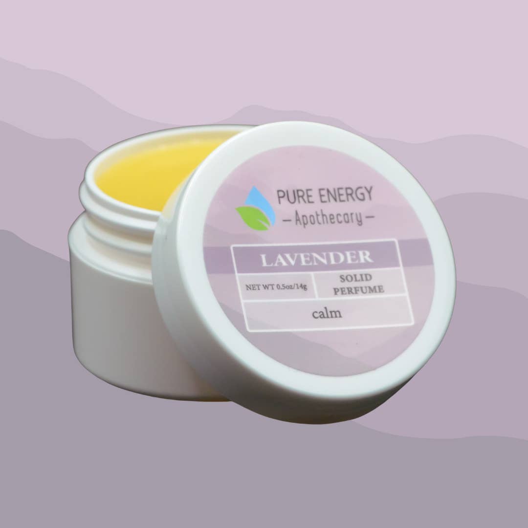 Healing Earth by Pure Energy Apothecary - Wholesale Solid Perfume - Solid Perfume - Lavender (0.50 oz)