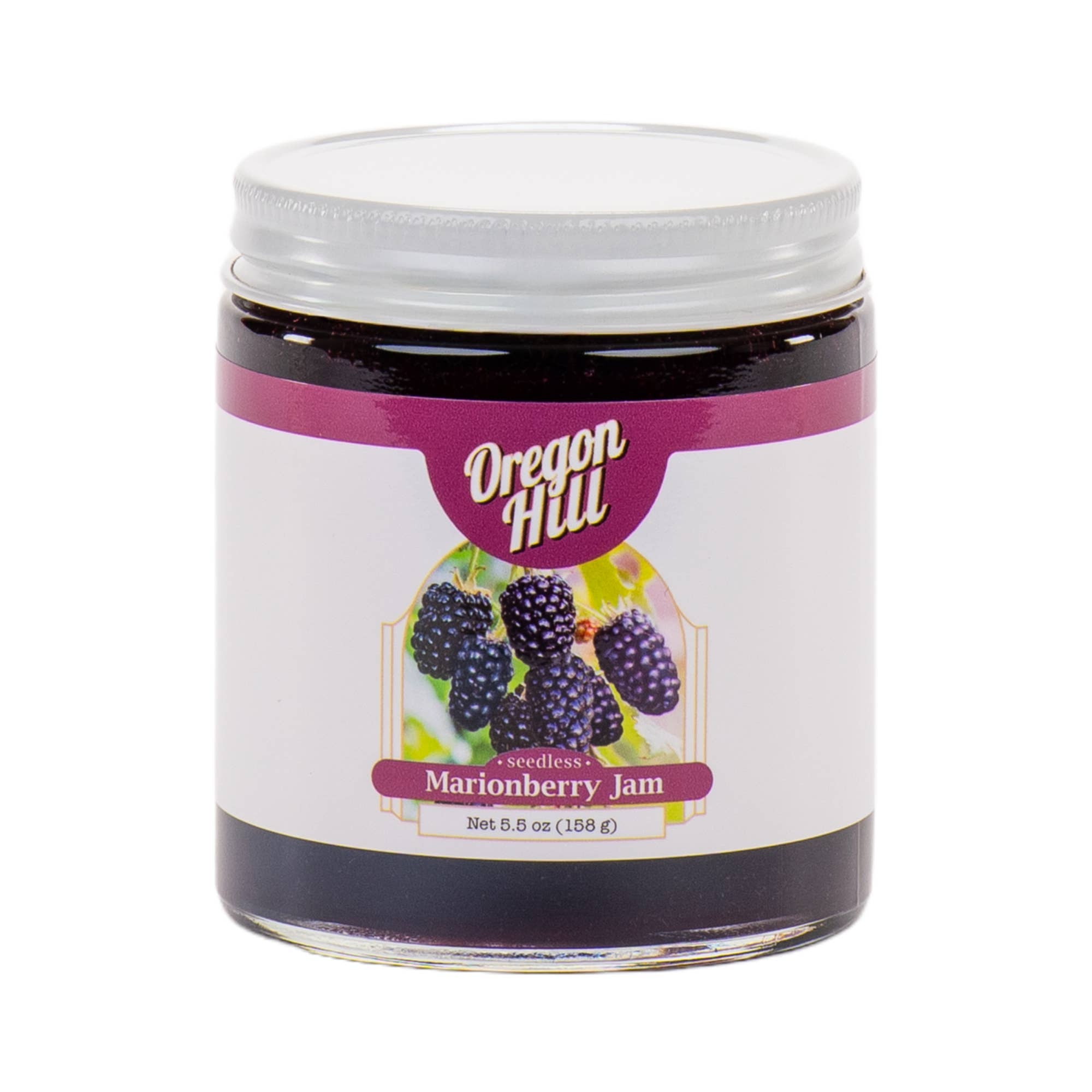 Oregon Hill Farms - Wholesale Jam/Jelly - Marionberry Jam (seedless) - 5.5 oz.