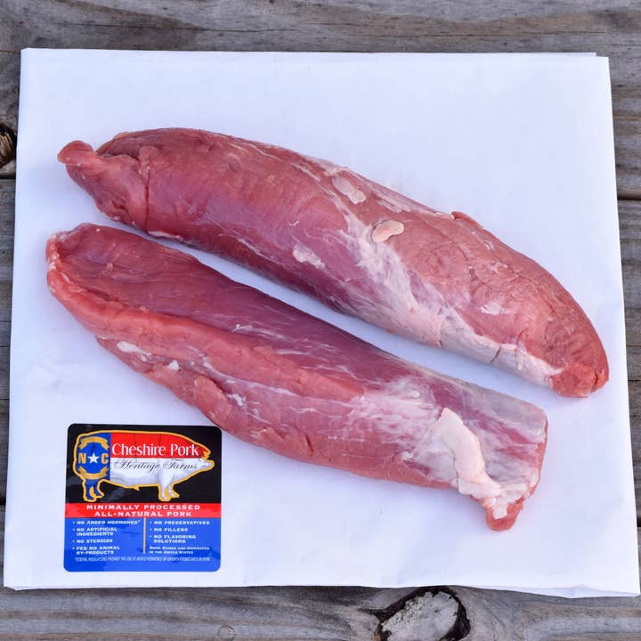 Cheshire Pork - Wholesale Pork - Pork Tenderloin- 1 pack, 2 tenderloins2