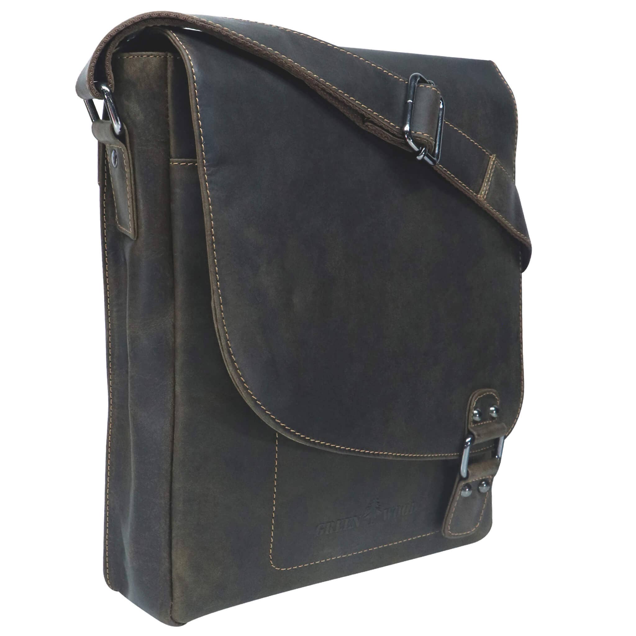 Greenwood - Wholesale Messenger Bag - Unisex - Hedwig A4 leather women's shoulder bag for men27