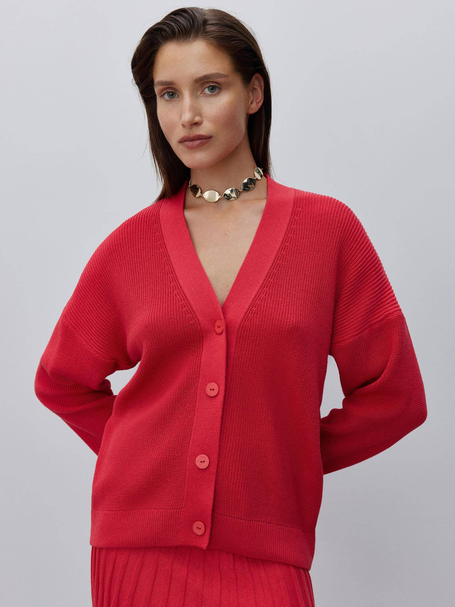 Nenya Fashion Limited – wholesale Kofta - Dam – Monki Ribbstickad Cardigan Lorin16