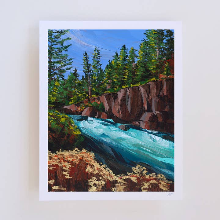 Deschutes River - Fine Art Print and other Purchase Wholesale bend oregon. Free Returns & Net 60 Terms on Faire trending on Faire.