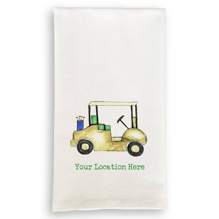 Golf Cart with Location for wholesale by French Graffiti