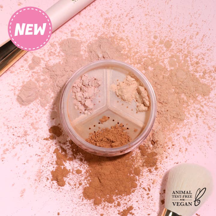 SET & CORRECT LOOSE SETTING POWDER - 004, DEEP for wholesale by Moira Cosmetics