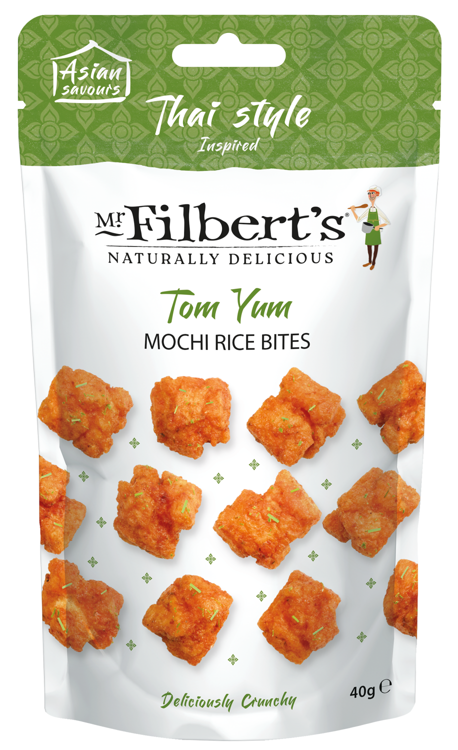 Mr Filbert's – wholesale Puffed rice treat – Thai Tom Yum Rice Crackers4