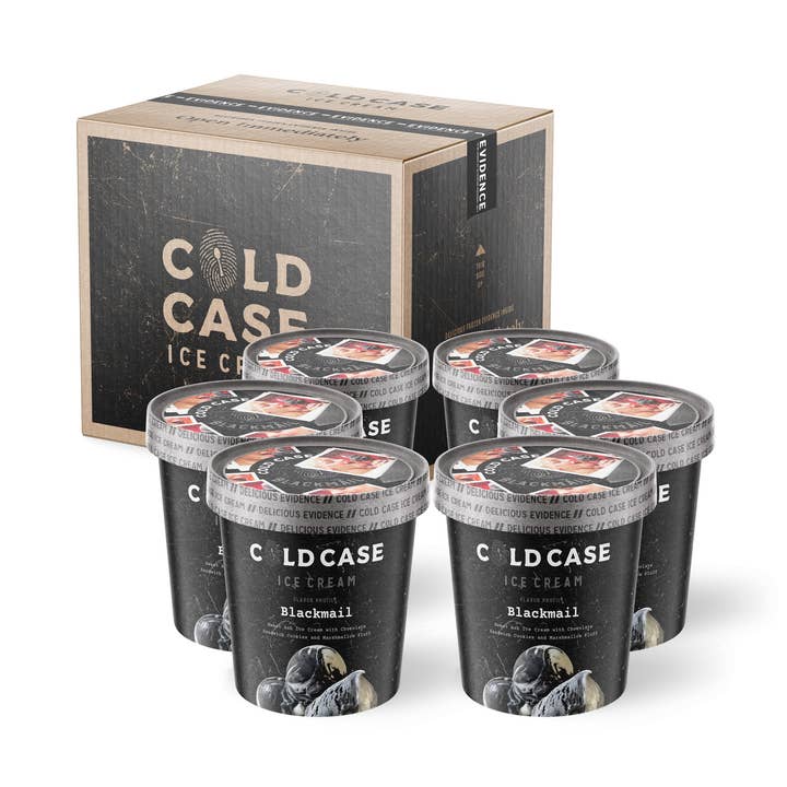 Sweet Ash Ice Cream with Cookies & Marshmallow Swirls for wholesale by Cold Case Ice Cream