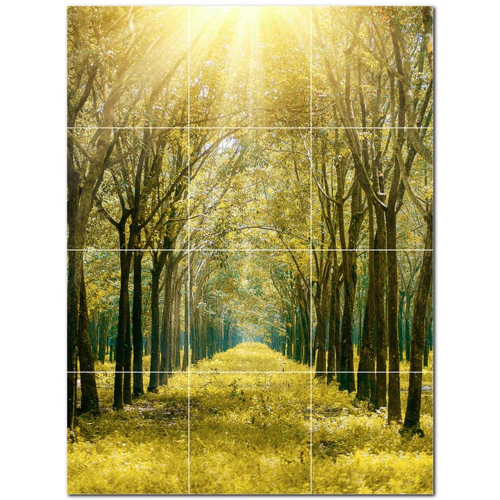 Tree Ceramic Tile Keramikfliese Wandbild PT501033 für den Großhandel von Picture-Tiles.com