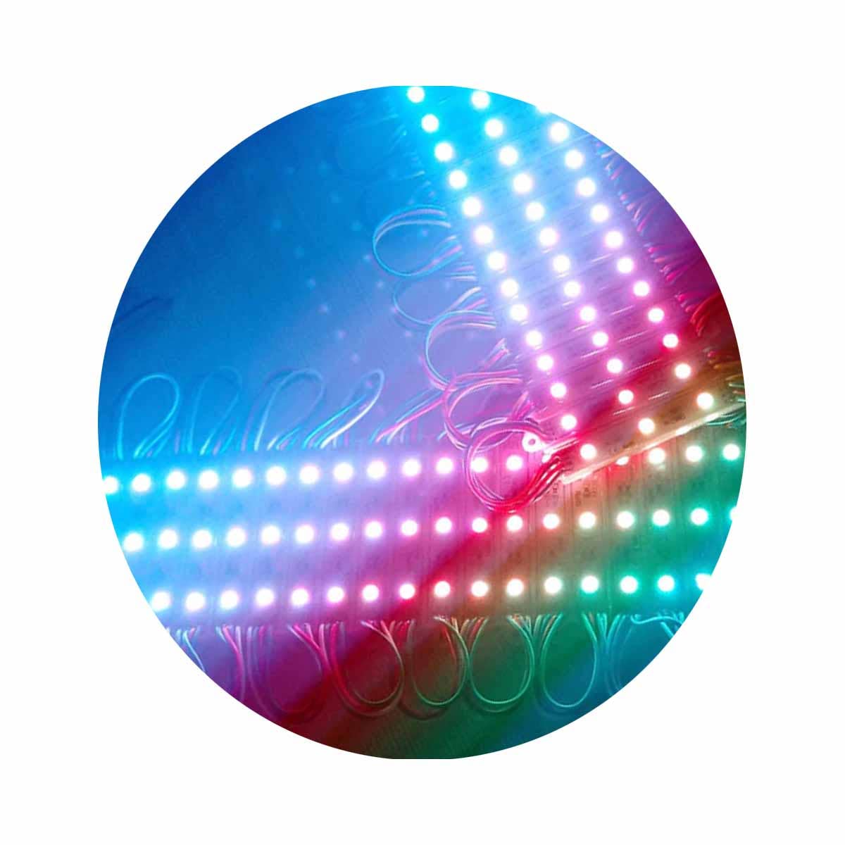 Ledsone - Venta al por mayor Bombilla/disco de luz - Luz impermeable del módulo IP67 DC12V de la inyección del RGB SMD LED alta0