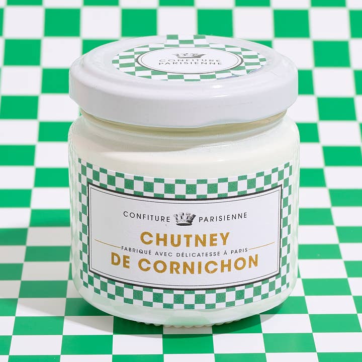 Gherkin chutney for wholesale by Confiture Parisienne