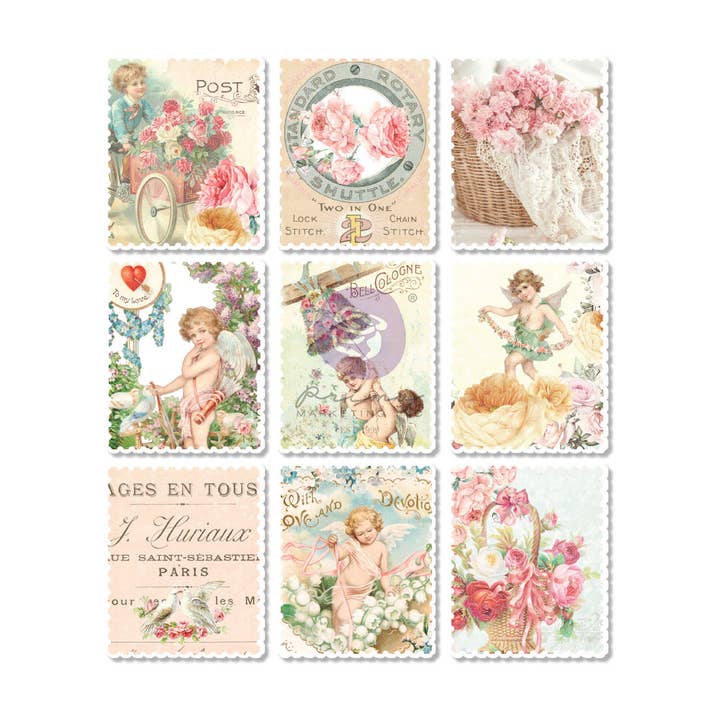 Magic Love Coleção Madeira Autocolantes 9 Pcs 655350996819 por atacado de Prima Marketing Inc