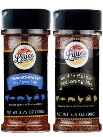 Combo Beef 'n Burger/SweetSmoke Grilling, 6-3,5 onces/6-3,75 oz pour la vente par Lillie's of Charleston