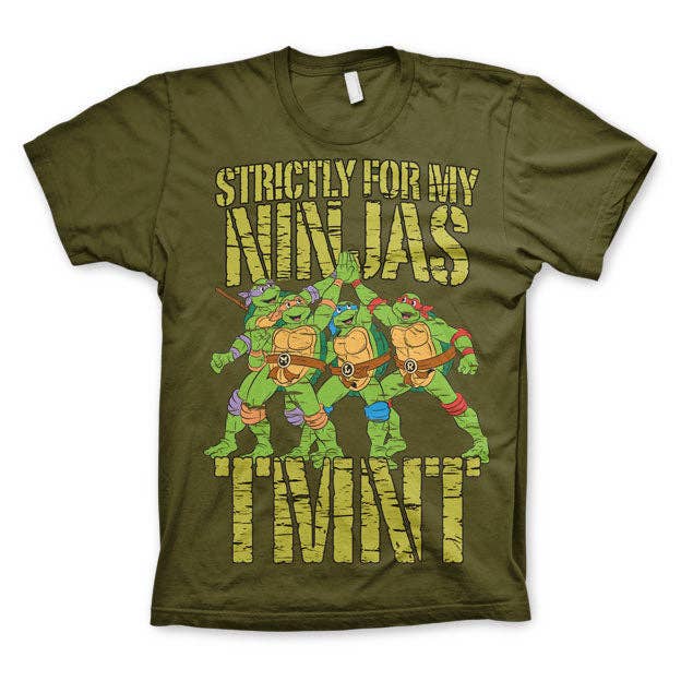 Hybris Production AB – wholesale T-shirts med screentryck – Unisex – TMNT - Strictly For My Ninjas T-Shirt
