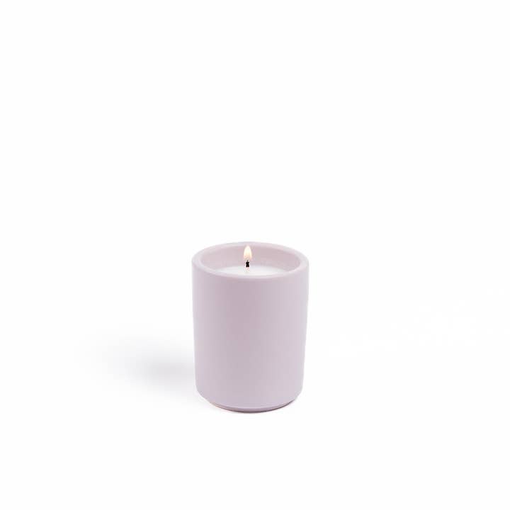 Earth & Ember: Blackberries & Basil - 2oz Votive Candles for wholesale on Faire