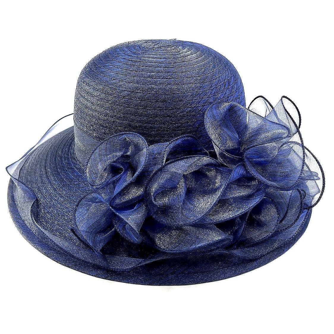 Diacly - Wholesale Fascinator Hat - Women's - Floral Organza Fascinator Millinery Hat0