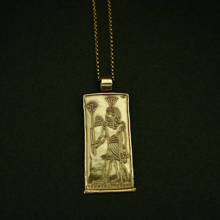 Vis a Vis Jewelry - Vendita all'ingrosso Ciondolo/pendente - Ciondolo Nefertem - Loto egizio, dio del profumo