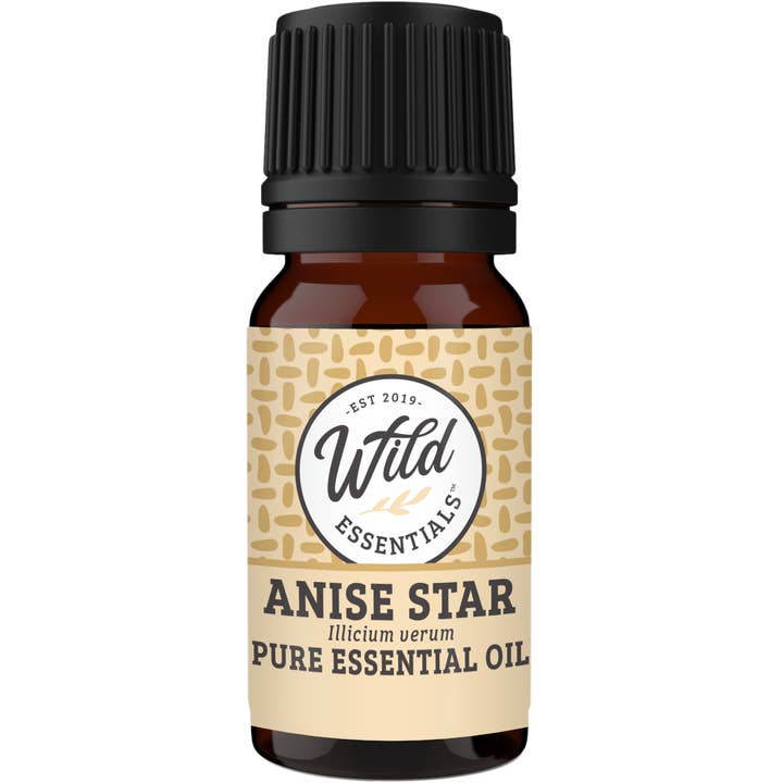 Essential Oil - Anise Star 10 ml Bottle for wholesale by Wild Essentials