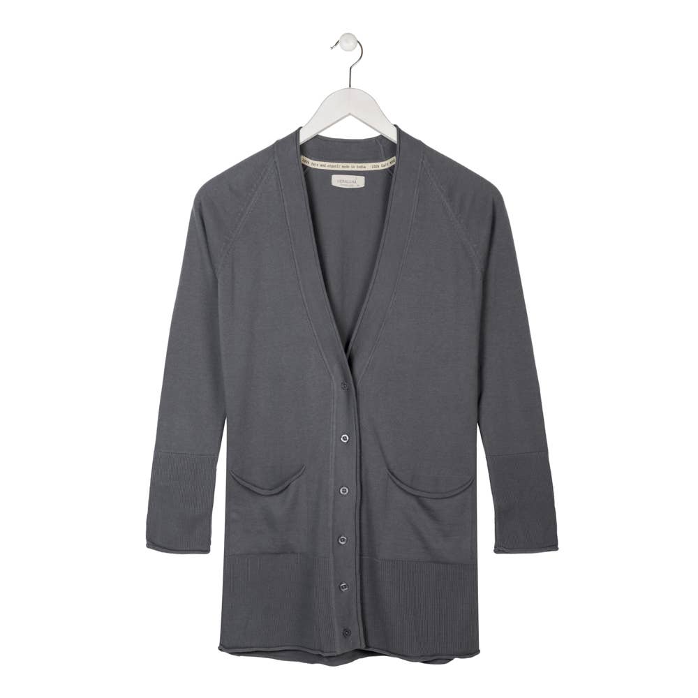 Veraluna Sustainable Clothing – wholesale Cardigan – Women’s – ORGANIC COTTON CARDIGAN FERT  FAIR TRADE4
