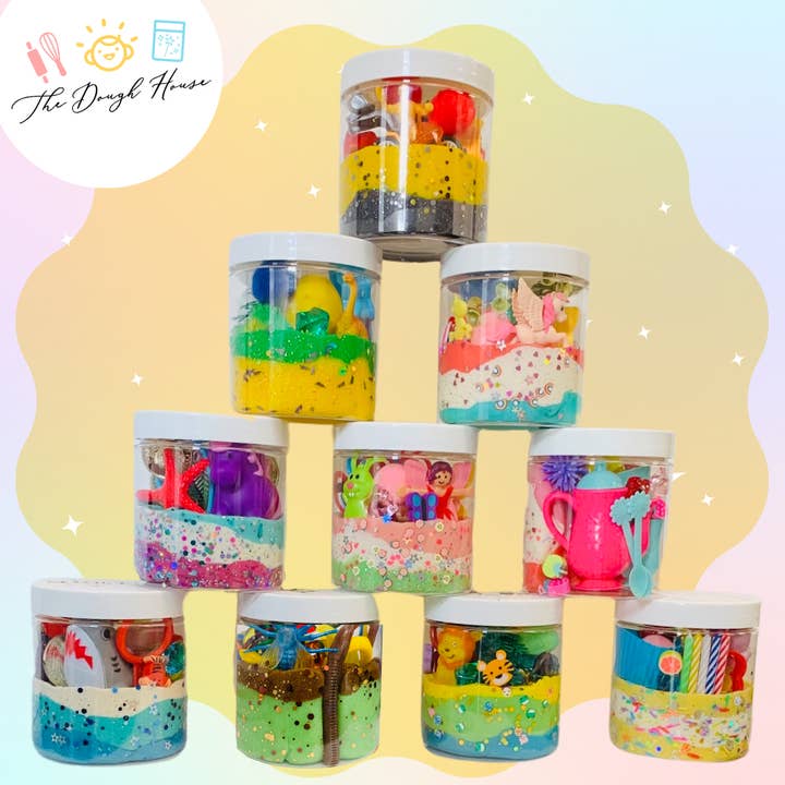 The Dough House - Wholesale Putty/Slime - Kids - Super Size Unicorn Magical Jars