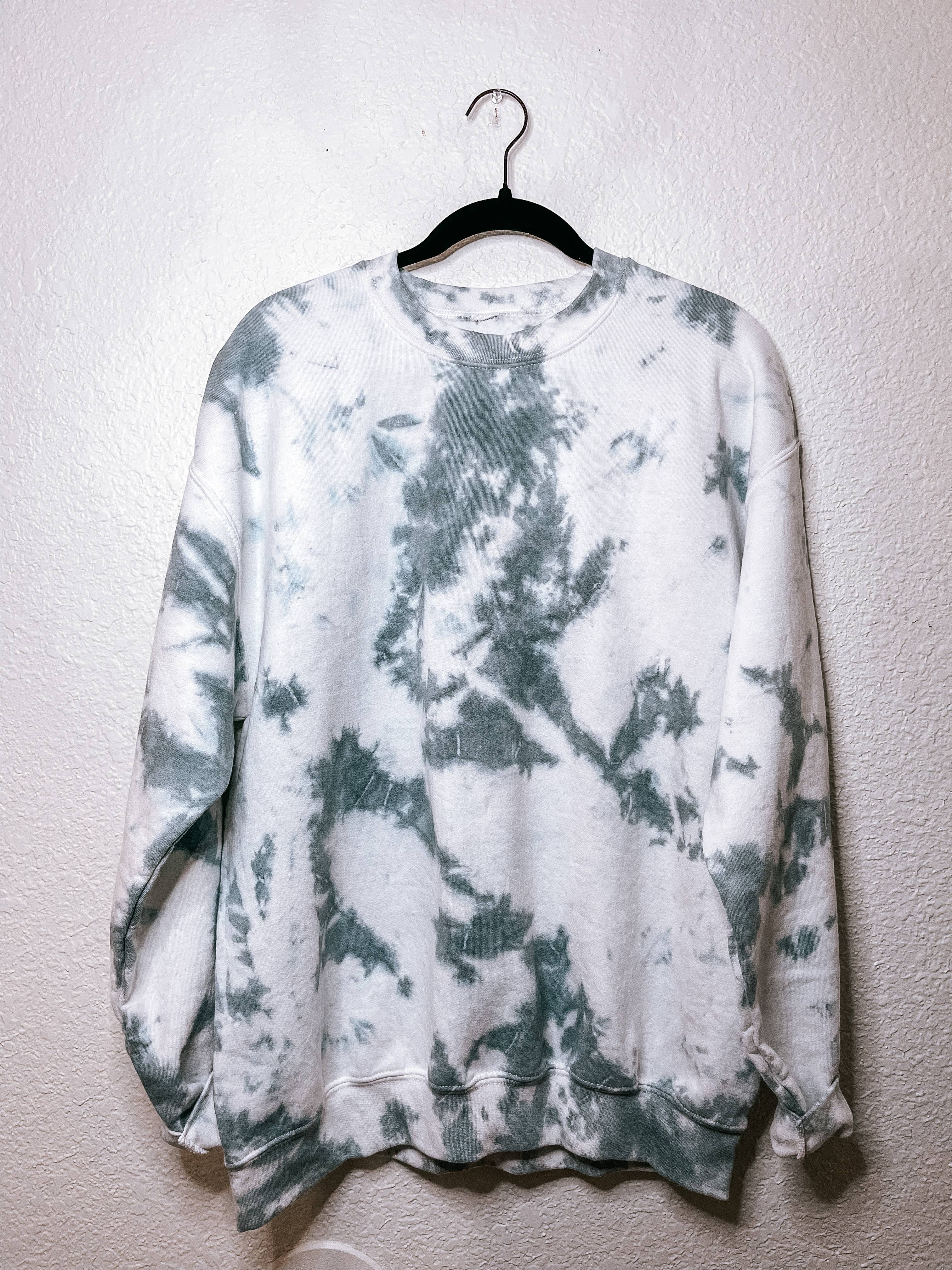 Apparel to Dye For - Vendita all'ingrosso Felpa - Donna - Blanks Tie Dye grigio perla1