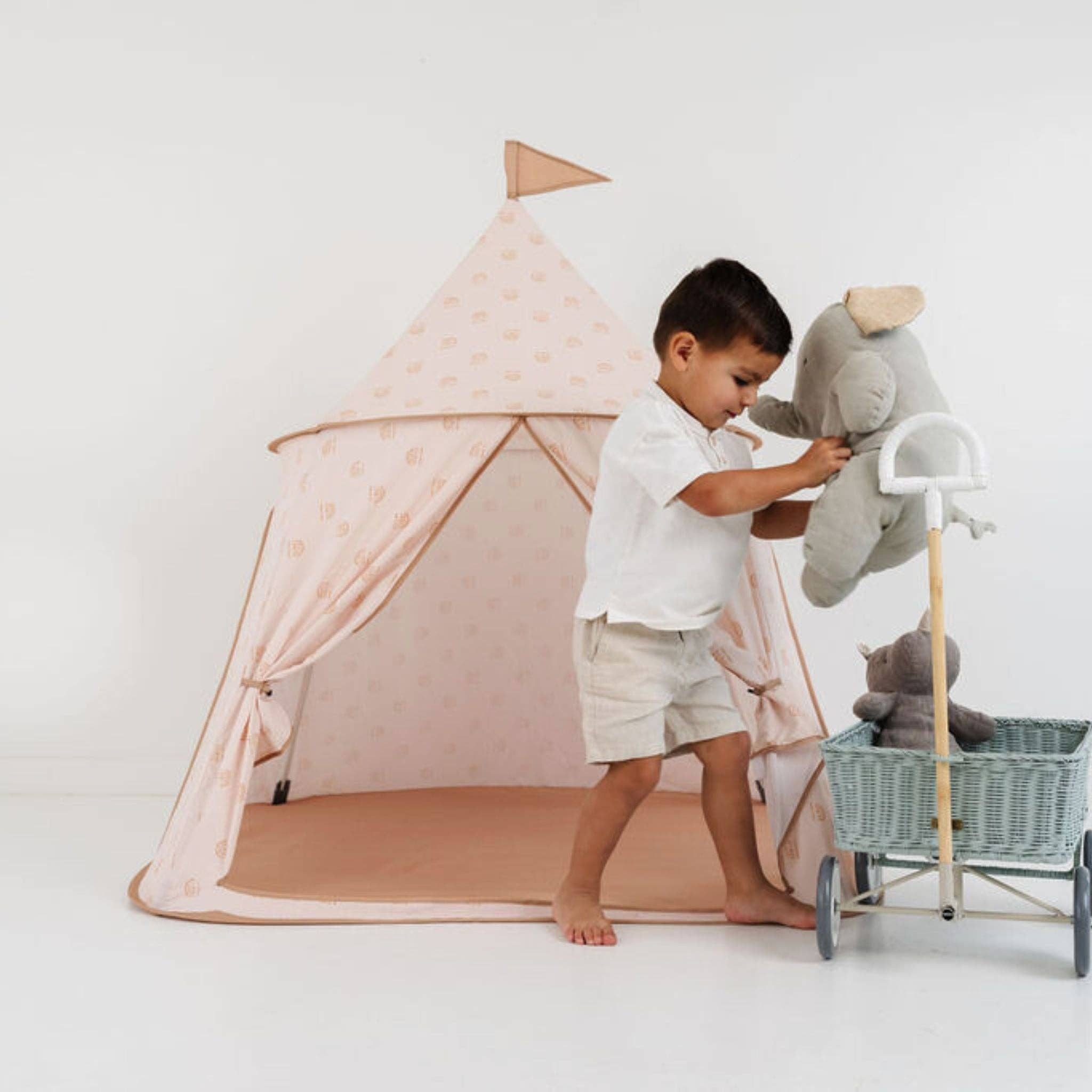 Toki Kids - Wholesale Tent - Kids - Rainbow Peach Play Tent5