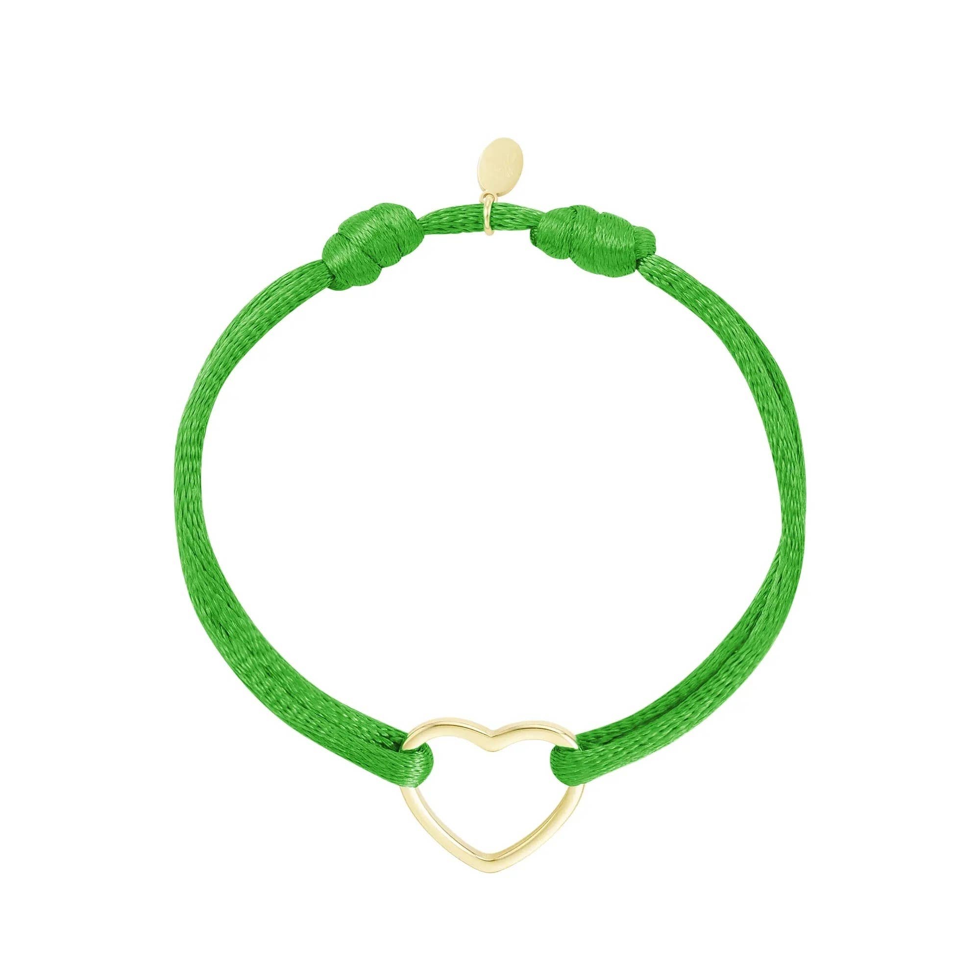 SHINE BUY – wholesale Charm/dangle bracelet – Fabric Bracelet Heart5