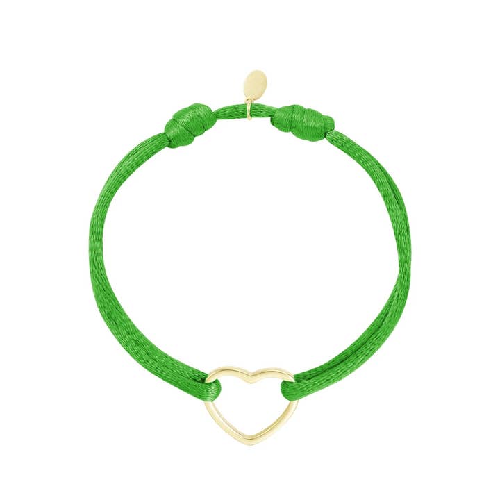 SHINE BUY – wholesale Charm/dangle bracelet – Fabric Bracelet Heart5