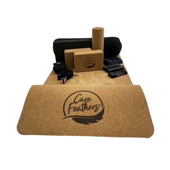 Kit de yoga et de remise en forme 11 pièces pour la vente par Care Feathers Inc.
