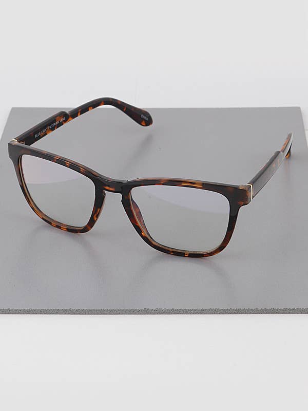 Blue Light Blocker Rectangular Glasses for wholesale by Shop Neighbors