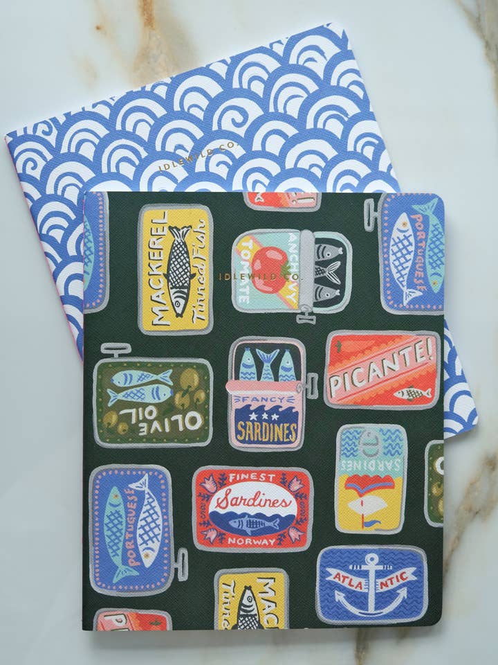 Cuaderno Dúo | Pescado enlatado para venta al por mayor de Idlewild Co.