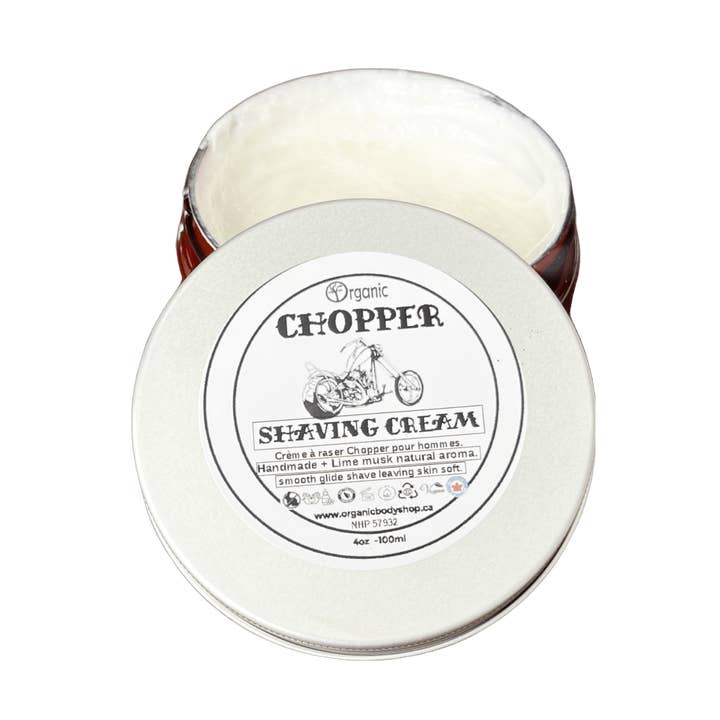 Creme de Barbear Chopper. aroma cativante junto à lareira na floresta. por atacado de Organic Body Shop