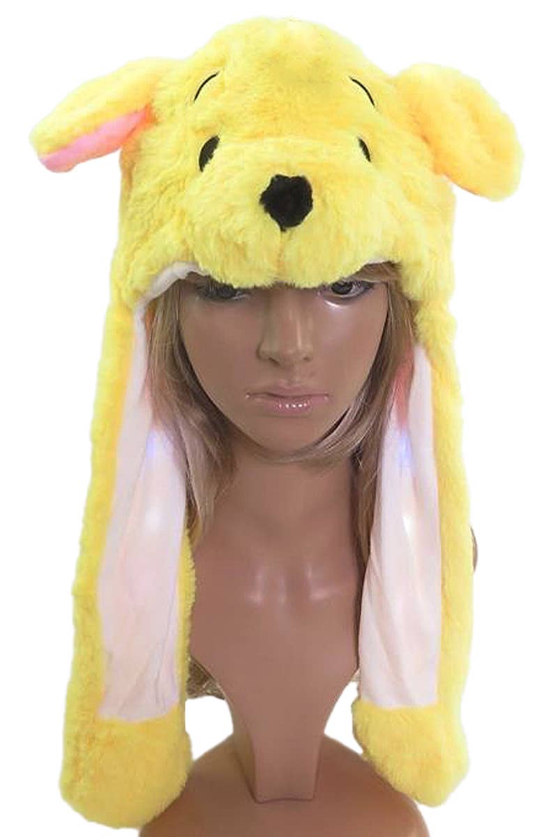 ASSORTI Chapeau interactif à oreilles mobiles éclairées à LED Animal Pals en vente sur Faire1