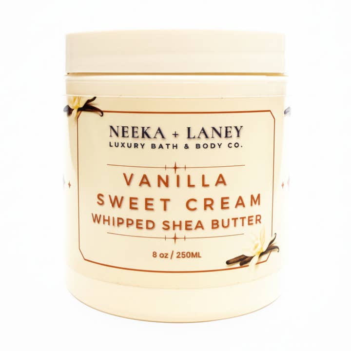 NEEKA + LANEY WHIPPED SHEA BUTTER VANILLA SWEET CREAM for wholesale by NEEKA + LANEY