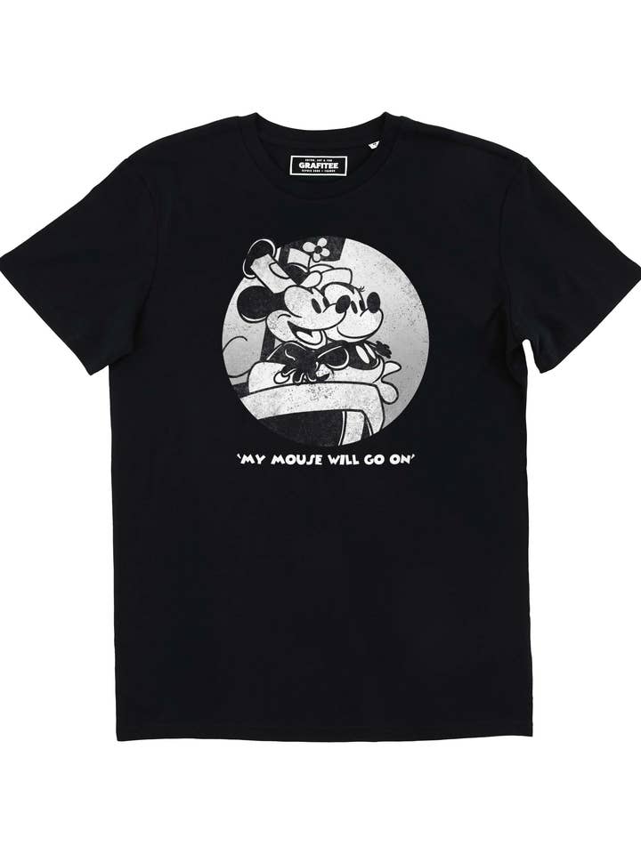 T-shirt My Mouse Will Go On - Cartoon Movie T-shirt for wholesale by Grafitee