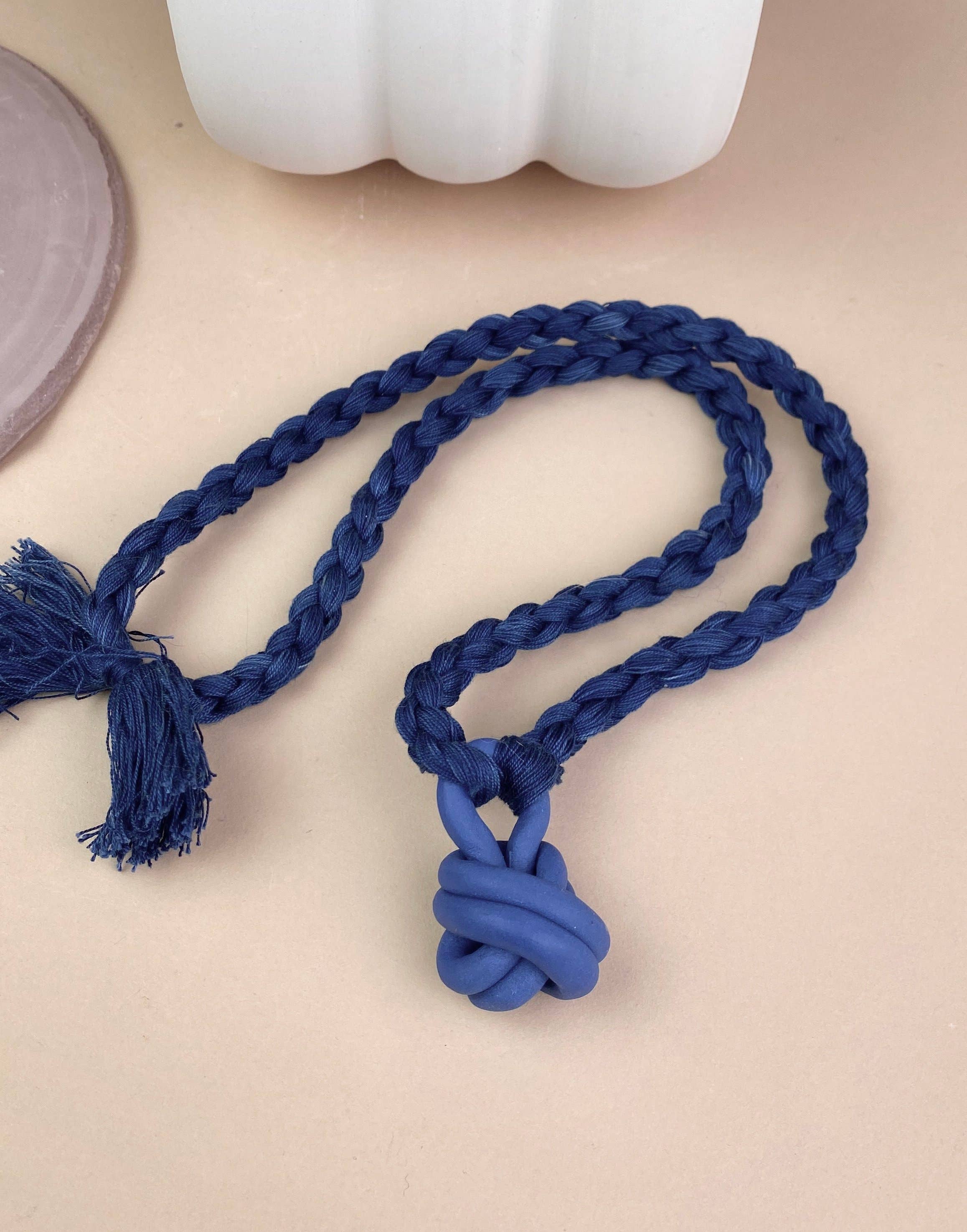 Barrow PDX - Wholesale Woven Necklace - Spring Knot Necklace - Multiple Colors10