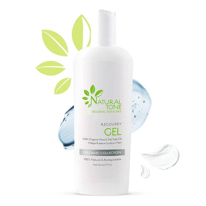 Aloe & Tea Tree Recovery Gel for wholesale by Natural Tone Organic Skincare