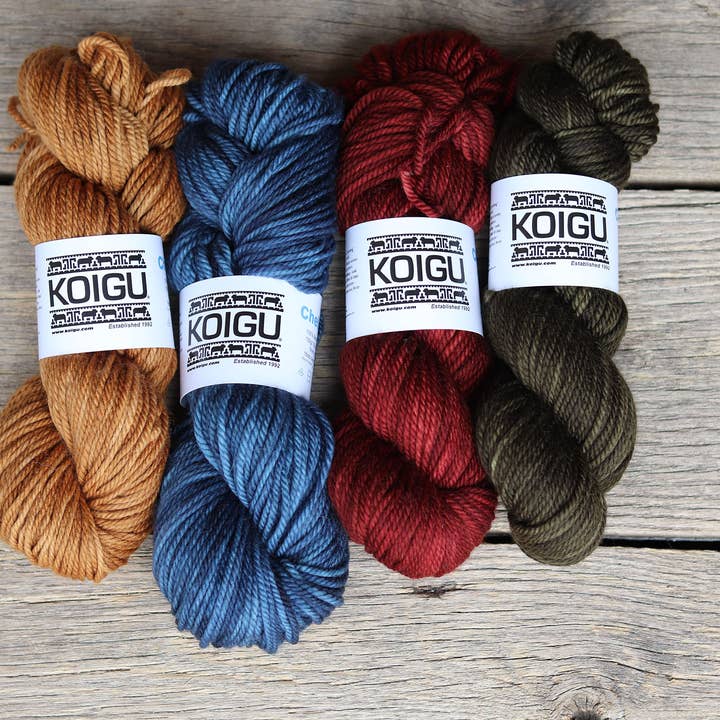Koigu Wool Designs - Wholesale Yarn - Chelsea Aran Merino Yarn -group A33