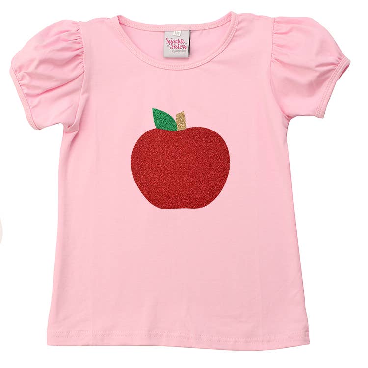 Sparkle Sisters by Couture Clips - Wholesale T-shirt - Kinderen - Apple Apple overhemd met pofmouwen1