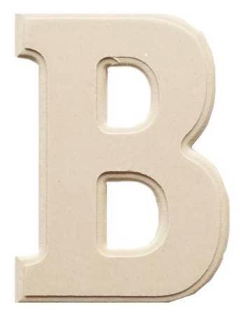 Angels Craft – wholesale Craft supplies – Wood Letters MDF 6-inch with Routed Edge, 1-ct3